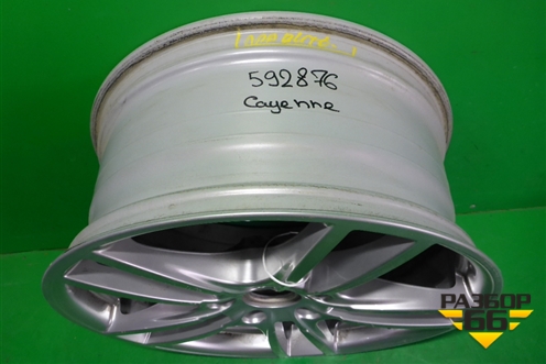 Диск колёсный литой  R20 EJ9 5x130 ET50 Ц.О.71,6 (9Y0601025BB) для Porsche Cayenne с 2017г (Каен)