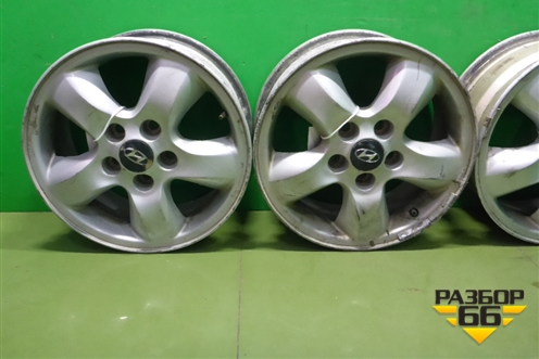 Диски колёсные литые (комплект)  R16 EJ6,5 5x114.3 ET46 Ц.О.67,1 (5291026500) для Hyundai Santa Fe с 2000-2012г (Classic) (Санта Фе)