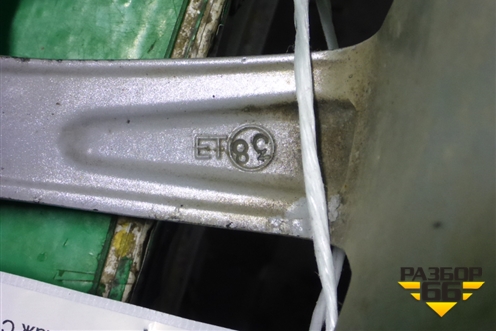 Диск колёсный литой  R15 EJ6 5x100 ET38 Ц.О.57