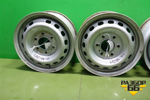 Диски колёсные штампованные (комплект)  R16 EJ6,5 6x139.7 ET56 Ц.О.92,2 (529104H005) для Hyundai Staria с 2021г (Стариа)