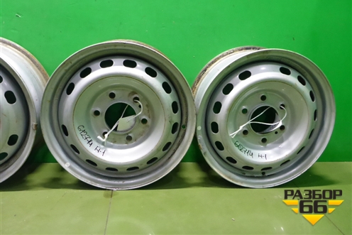 Диски колёсные штампованные (комплект)  R16 EJ6,5 6x139.7 ET56 Ц.О.92,2 (529104H005) для Hyundai Staria с 2021г (Стариа)