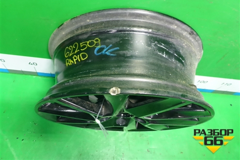 Диск колёсный литой  R16 EJ6 5x100 ET40 Ц.О.57,1 (60U601025D) для Skoda Rapid с 2013г (Рапид)