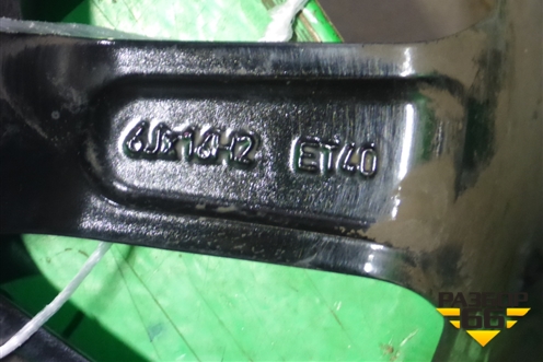 Диск колёсный литой  R16 EJ6 5x100 ET40 Ц.О.57,1 (60U601025D) для Skoda Rapid с 2013г (Рапид)