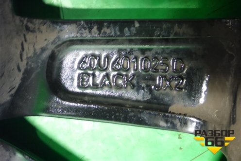 Диск колёсный литой  R16 EJ6 5x100 ET40 Ц.О.57,1 (60U601025D) для Skoda Rapid с 2013г (Рапид)