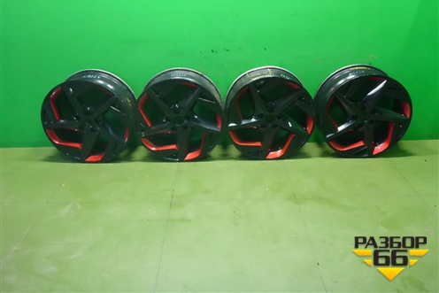 Диски колёсные литые (комплект)  R18 EJ7 5x108 ET33 Ц.О.60,1 (203000450AA) для OMODA C5 с 2022г (Ц5)