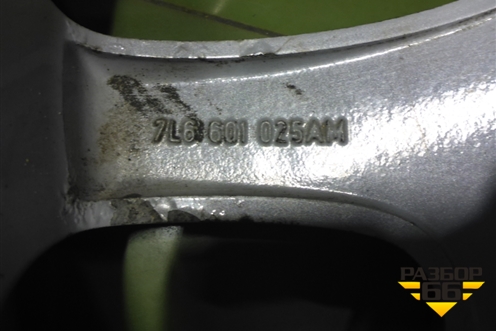 Диски колёсные литые (комплект)  R19 EJ9 5x130 ET60 Ц.О.71,5 (7L6601025AM) для Volkswagen Touareg c 2002-2010г (Туарег)