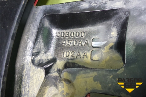 Диск колёсный литой  R18 EJ7 5x108 ET33 Ц.О.60,1 (203000450AA) для OMODA C5 с 2022г (Ц5)