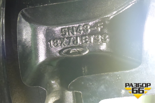 Диски колёсные литые (комплект)  R18 EJ7 5x108 ET33 Ц.О.60,1 (203000450AA 203000879AA) для OMODA C5 с 2022г (Ц5)