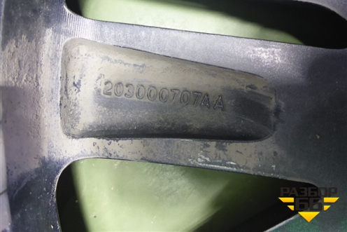 Диск колёсный литой  R18 EJ7,5 5x108 ET46 Ц.О.65,1 (203000707AA) для Chery Arrizo 8 с 2022г (Арризо 8)