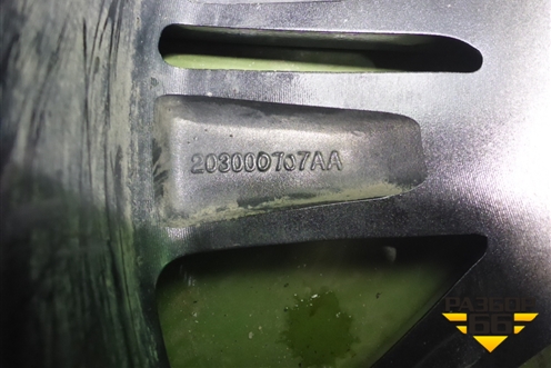 Диск колёсный литой  R18 EJ7,5 5x108 ET46 Ц.О.65,1 (203000707AA) для Chery Arrizo 8 с 2022г (Арризо 8)