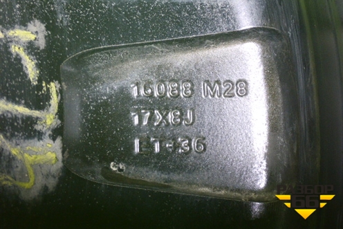 Диск колёсный литой  R17 EJ8 6x139.7 ET36 Ц.О.100,1 (3113100XKM03A) для Tank 300 с 2021-2025г