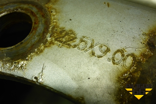 Диск колёсный штампованный  R22,5 EJ9 (WG9100610065) для Sitrak C7H (С7Н)