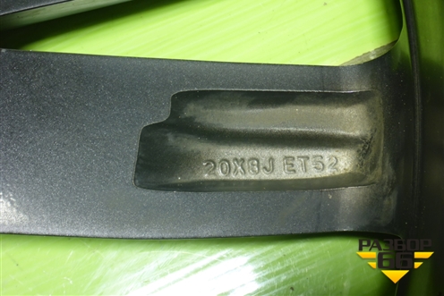 Диск колёсный литой  R20 EJ8 5x108 ET52 Ц.О.63,4 (8892585146) для Geely Monjaro с 2021г (Монджаро)