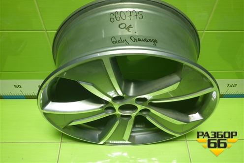 Диск колёсный литой  R19 EJ7,5 5x114.3 ET35 Ц.О.60,1 (6608027143) для Geely Okavango с 2020г (Окованго)