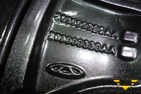 Диски колёсные литые (комплект)  R17 EJ6,5 5x108 ET33 Ц.О.60,1 (203000329AA) для Chery Tiggo 4 Pro с 2020г (Тиго 4 Про)
