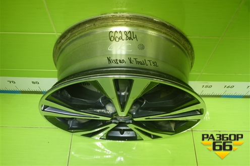 Диск колёсный литой  R18 EJ7 5x114.3 ET45 Ц.О.66,1 (D0300HV03A) для Nissan X-Trail (Т32) с 2014г (Хтраил)