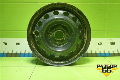 Диск колёсный штампованный  R14 EJ5 4х100 ET37 Ц.О.56,1