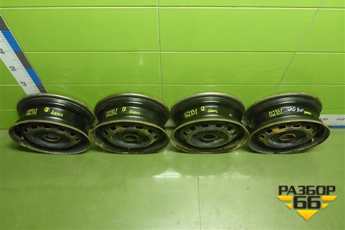 Диски колёсные штампованные (комплект)  R13 EJ4,5 4х114,3 ET45 Ц.О.69,1 для Daewoo Matiz с 1998-2015г (Матиз)