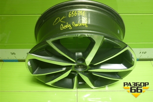 Диск колёсный литой  R17 EJ6,5 5x114.3 ET50 Ц.О.54,1 (6600002666) для Geely Coolray с 2019-2025г (Кулрей)