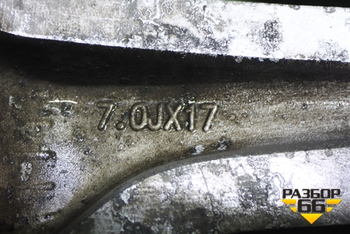 Диски колёсные литые (комплект)  R17 EJ7 5x114.3 ET47 Ц.О.67,1 (529102W170) для Hyundai Santa Fe с 2012-2018г (Санта Фе)