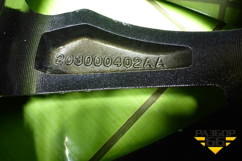 Диск колёсный литой  R16 EJ6,5 5x108 ET40 Ц.О.65,1 (203000402AA) для OMODA S5 с 2022г (С5)