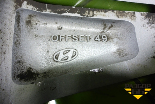 Диск колёсный литой  R17 EJ6,5 5x114.3 ET49 Ц.О.67,1 (52910M0200) для Hyundai Creta с 2016г (Крета)