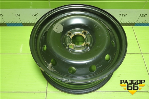 Диск колёсный штампованный  R15 EJ6 4х100 ET50 Ц.О.60,1 (8450006799) для VAZ Vesta/Веста с 2015г