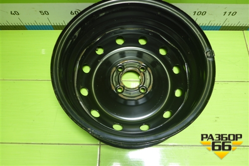 Диск колёсный штампованный  R15 EJ6 4х100 ET50 Ц.О.60,1 (8450006799) для VAZ Vesta/Веста с 2015г