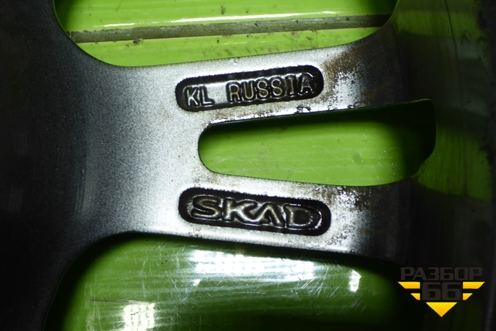 Диск колёсный литой  R15 EJ6 4х100 ET45 Ц.О.67,1 (СкадПантера) (СКАДПАНТЕРА)