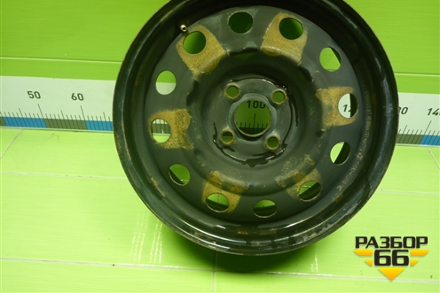 Диск колёсный штампованный  R16 EJ6 4х100 ET48 Ц.О.54,1 (529104L000) для Kia Rio с 2017г (Рио 4)