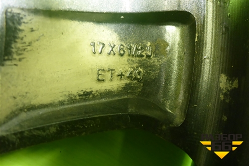 Диск колёсный литой  R17 EJ6,5 5x108 ET40 Ц.О.65,1 (J603101010C) для OMODA S5 с 2022г (С5)