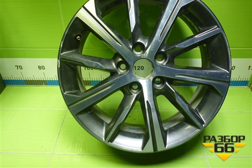 Диск колёсный литой  R17 EJ6,5 5x114.3 ET45 Ц.О.54,1 (6600148214) для Geely Emgrand 7 (SS11) с 2021г (Эмгранд)