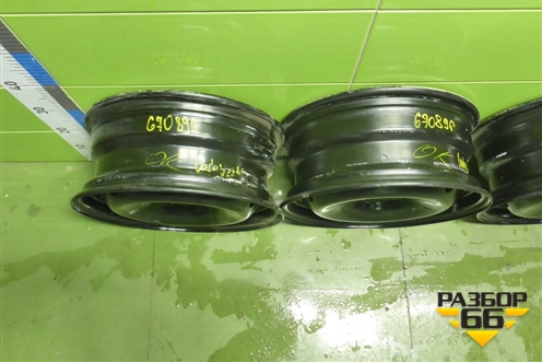 Диски колёсные штампованные (комплект)  R15 EJ6 4х100 ET50 Ц.О.60,1 (6450006799) для VAZ Vesta/Веста с 2015г