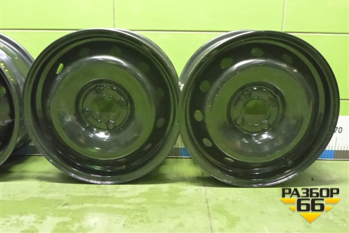 Диски колёсные штампованные (комплект)  R15 EJ6 4х100 ET50 Ц.О.60,1 (6450006799) для VAZ Vesta/Веста с 2015г