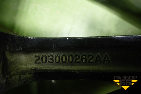 Диск колёсный литой  R18 EJ7,5 5x108 ET47 Ц.О.60,1 (203000262AA) для Chery Tiggo 8 Pro с 2021г (Тиго 8 Про)