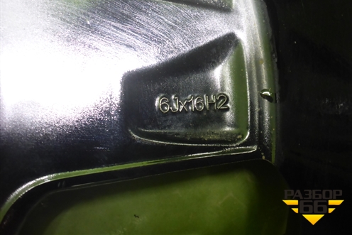 Диск колёсный литой  R16 EJ6 4х100 ET50 Ц.О.60,1 (8450090630) для VAZ Largus/Ларгус с 2012-2024г