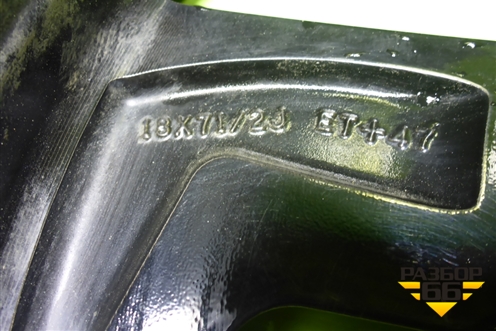 Диск колёсный литой  R18 EJ7,5 5x108 ET47 Ц.О.60,1 (203000537AA) для Jaecoo J7 с 2023г (Джей7)