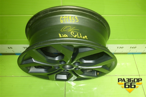 Диск колёсный литой  R17 EJ6,5 5x114.3 ET49 Ц.О.67,1 (52910Q7310) для Kia Seltos с 2019-2025г (Селтос)