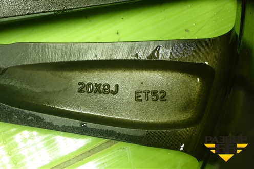 Диск колёсный литой  R20 EJ8 5x108 ET52 Ц.О.63,4 (8889503058) для Geely Monjaro с 2021г (Монджаро)