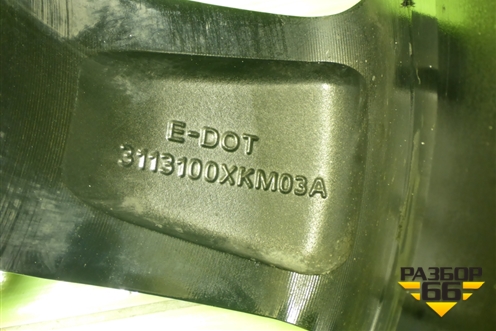Диск колёсный литой  R17 EJ8 6x139.7 ET36 Ц.О.100,1 (3113100XKM03A) для Tank 300 с 2021-2025г