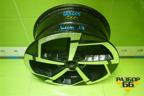 Диск колёсный литой  R18 EJ7,5 5x108 ET47 Ц.О.60,1 (203000537AA) для Jaecoo J7 с 2023-2026г (Джей7)
