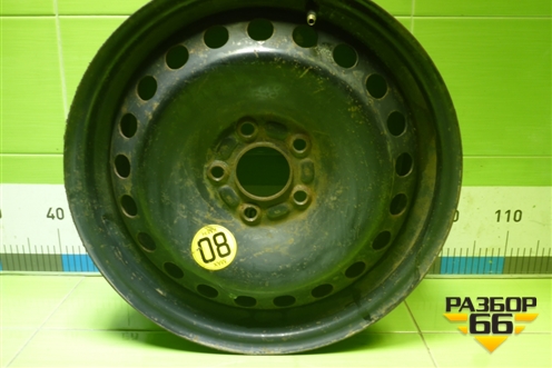 Диск колёсный штампованный  R16 EJ6,5 5x108 ET50 Ц.О.63,4 (6G92DA08176) для Ford Focus 2 с 2005-2008г (Фокус)