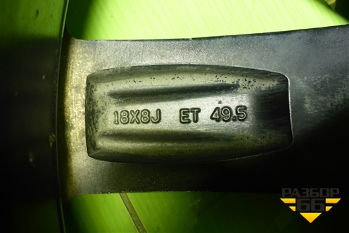 Диск колёсный литой  R18 EJ8 5x114.3 ET49,5 Ц.О.60,1 (3101100DE02) для Changan UNI-V с 2022г (Юни В)