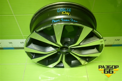 Диск колёсный литой  R18 EJ6,5 5x108 ET33 Ц.О.60,1 (203000205AA) для Chery Tiggo 7 Pro с 2019г (Тиго 7 Про)