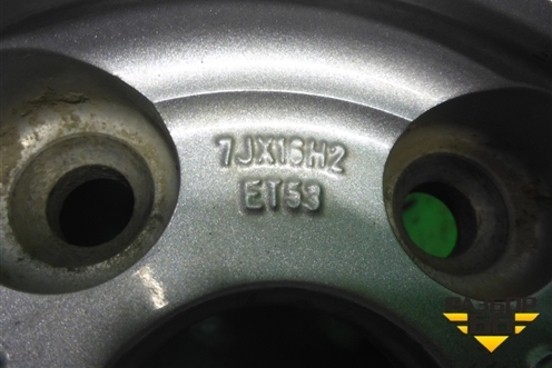 Диск колёсный литой  R16 EJ7 5x112 ET53 Ц.О.56 (8P0601025H) для Audi A3 (8PA) 2003-2013г Sportback (А3)