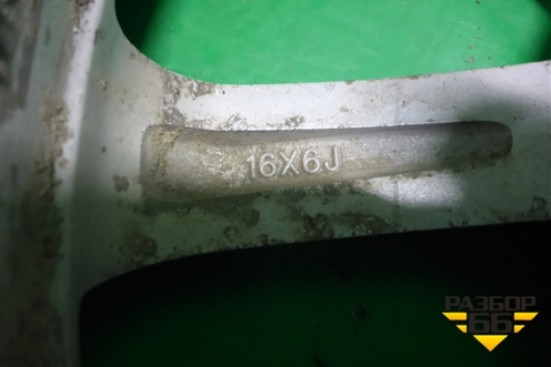 Диск колёсный литой  R16 EJ6 5x105 ET39 Ц.О.56,6 (95040752) для Chevrolet Aveo (Т300) с 2011г (Авео Т300)