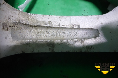 Диск колёсный литой  R16 EJ6 5x105 ET39 Ц.О.56,6 (95040752) для Chevrolet Aveo (Т300) с 2011г (Авео Т300)