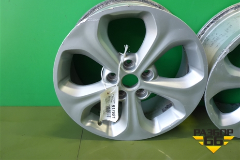 Диски колёсные литые (комплект)  R17 EJ7 5x114.3 ET48 Ц.О.67,1 (529102P270) для Kia Sorento II с 2009-2021г (Соренто 2)