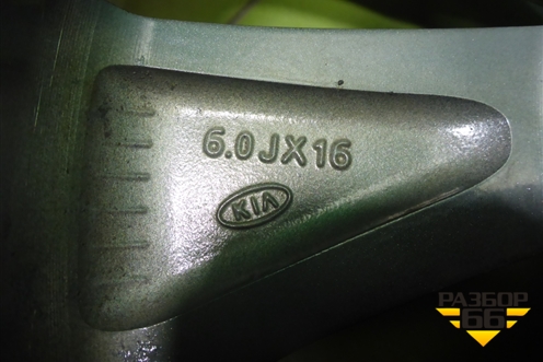 Диск колёсный литой  R16 EJ6 4х100 ET49 Ц.О.54,1 (52910H0300) для Kia Rio с 2017г (Рио 4)
