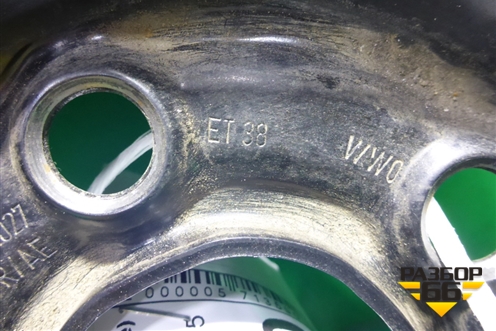 Запасное колесо полноразмерное Matador Elite3 85H 195/55 R15 (Лето) EJ6 5x100 ET38 Ц.О.57,1 (6R06010 (6R0601027)